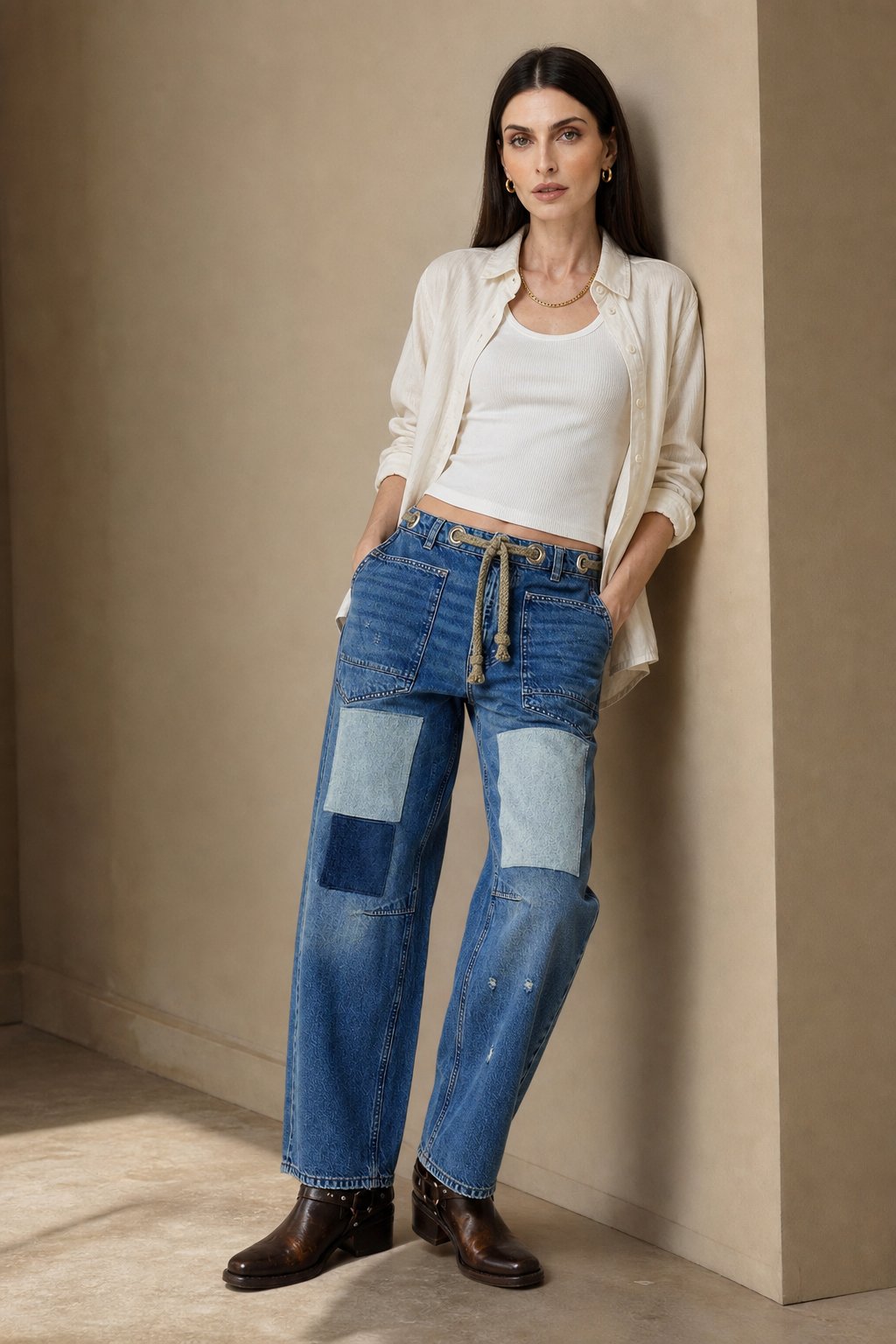 Théa Clément Artisan Pants — Blue, banana_republic product shot