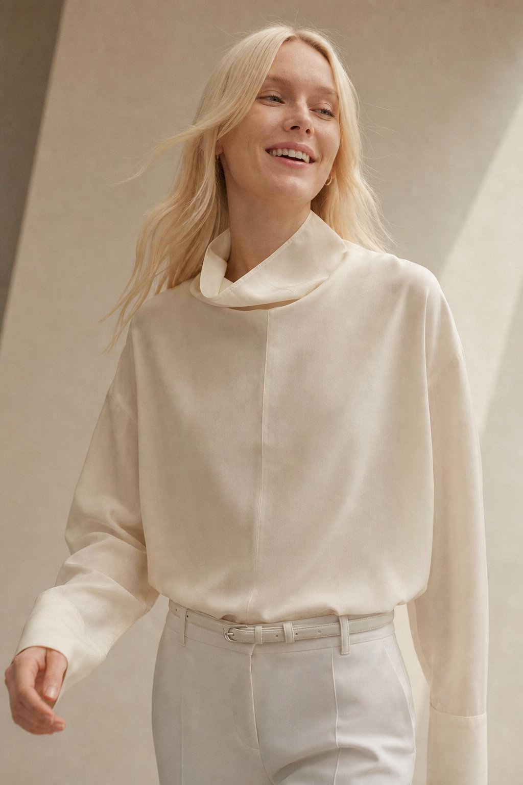 Théa Clément Linen Top — Ivory, banana_republic product shot
