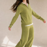The Chelsea Cashmere Ensemble — Green, banana_republic product shot