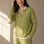 The Chelsea Cashmere Ensemble — Green, banana_republic product shot