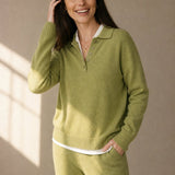 The Chelsea Cashmere Ensemble — Green, banana_republic product shot