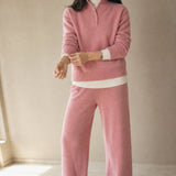 The Chelsea Cashmere Ensemble — Pink, banana_republic product shot