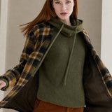 The East Coast Knit Hoodie — Forest, banana_republic product shot