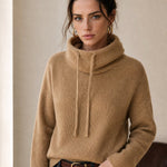 The East Coast Knit Hoodie — Camel, banana_republic product shot