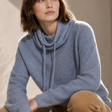 The East Coast Knit Hoodie — Gray, banana_republic product shot