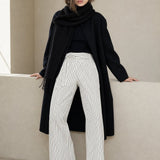The Everyday Wide-Leg Pant In Cotton — White, banana_republic product shot