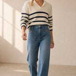The Icon Classic Wide-Leg Jean — Sky, banana_republic product shot