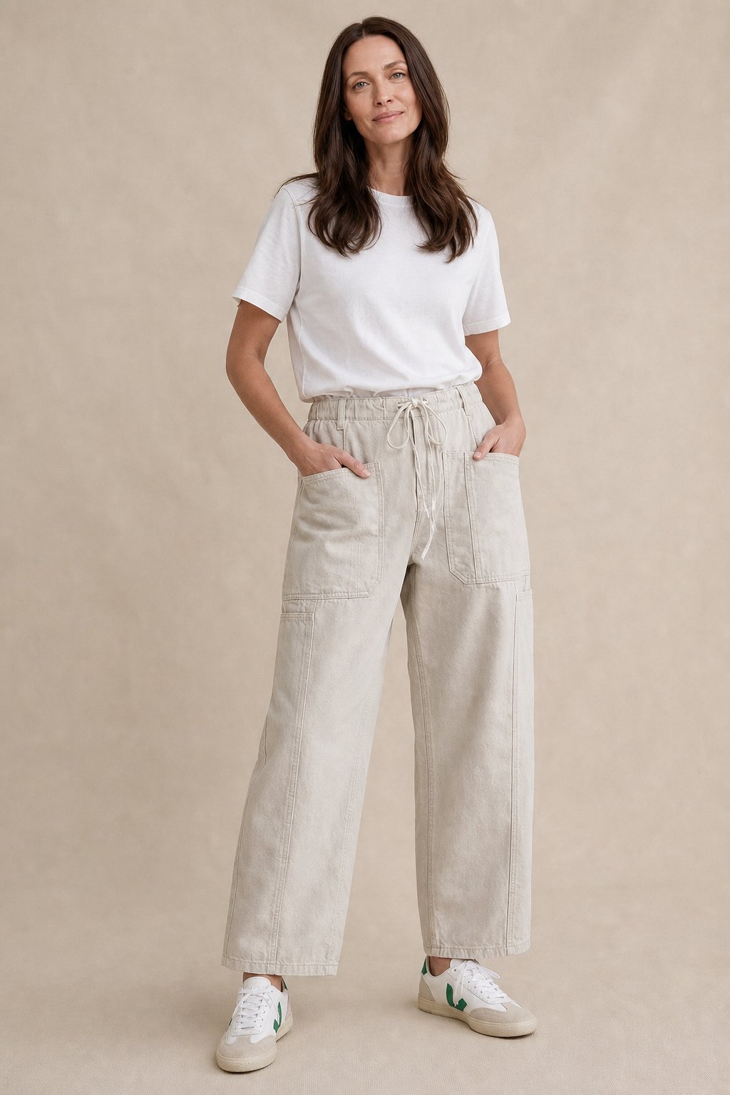 The Madison Weekend Jean — White, banana_republic product shot