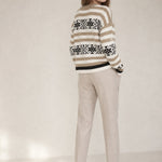 Torino Classic Wool Women's Trousers — Ivory, banana_republic product shot
