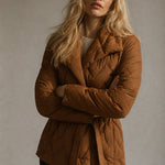 Vanessa Quilted Wrap Coat — Fire Orange, banana_republic product shot