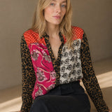 Varelle Stylized Blouses — Paris and Bicycles, banana_republic product shot