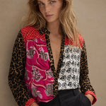 Varelle Stylized Blouses — Paris and Bicycles, banana_republic product shot