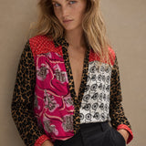 Varelle Stylized Blouses — Paris and Bicycles, banana_republic product shot