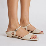 Venice Italian Leather Wide-Fit Heel, studio product shot