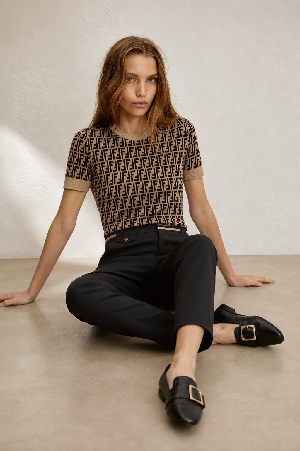 Verona Straight-Leg Trousers — Black, banana_republic product shot