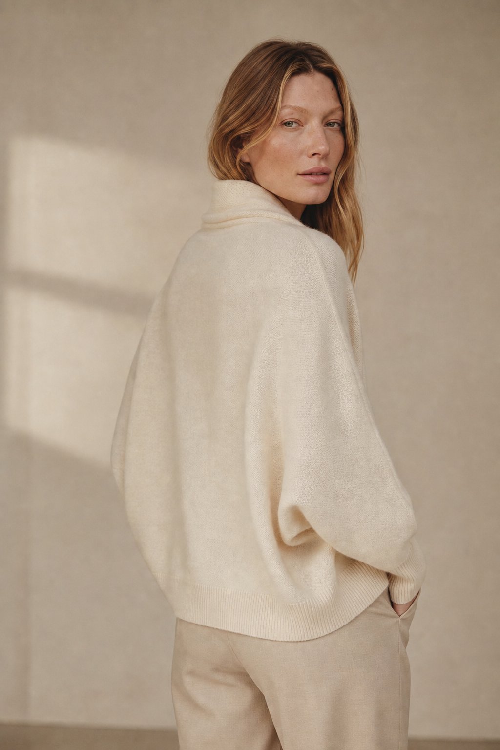 Wool Shawl — Khaki, banana_republic product shot
