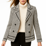 Vionne Houndstooth Knit Jacket