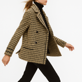 Vionne Houndstooth Knit Jacket