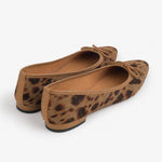 Wren Bow Flats — Brown, studio product shot